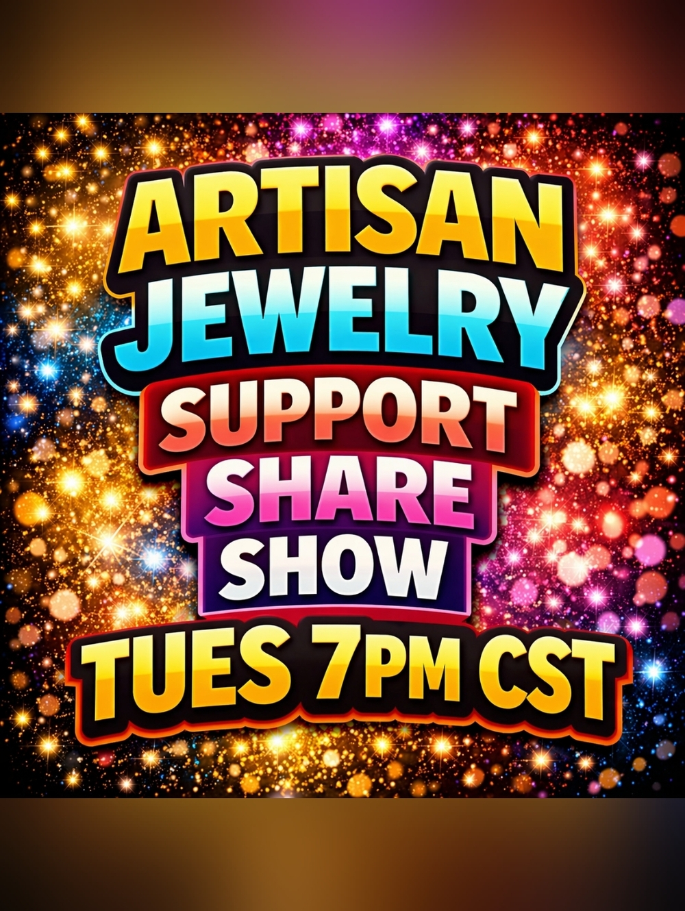 ARTISAN MONTHY JEWELRY SUPPORT SHOW 6/2, 7 Pm CST - Picture 4 of 5